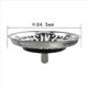 thumbnail image 2 of 2X Accesorios de de Cocina Colador de Lavabo Vegetal 84 mm Escurridor Sellador Paraguas Filtro de de Desecho, 2 of 5