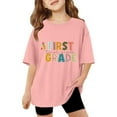 thumbnail image 3 of Miaoju Girls T Shirts Size 14 Crewneck 3d Prints Short Sleeve T Shirt Fashion Funny Tees T-Shirts Infant To Big Kid, 3 of 6