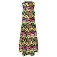 thumbnail image 4 of Casino Jackpot Lucky Slot Machine Fruit Slots Pattern Long Dress summer dresses Woman's evening dress Dress, 4 of 6