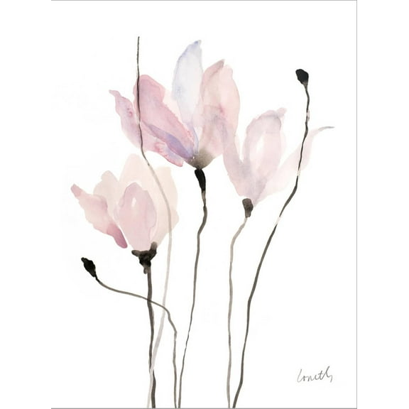 Art.com Floral Sway II Stretched Canvas Print Wall Art by Lanie Loreth, 24" x 32"