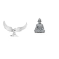 thumbnail image 1 of Escultura De Resina De ángel Y Mono Buda Para Decoración De Oficina, Hogar, Inauguración De La Casa, Estantería, Pasillo, Hotel, Patio., 1 of 8