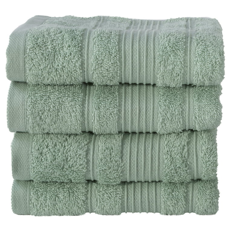 The Company Store Company Cotton Bottle Green Solid Turkish Cotton Bath Towel