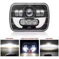 thumbnail image 2 of Par Faros 5x7 Cuadrado Jeep Cheroke Nissan Camión D21 Yj Xj, 2 of 8