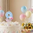 thumbnail image 5 of Numeric Birthday Candles, 3D Cartoon Creative Cake Decoration Topper for Boys and Girls Birthday Celebration and Anniversary Party Decor, I, 5 of 6
