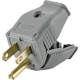 thumbnail image 3 of Leviton Grounding Plug 15 Amp Nema 5 - 15 Pole Gray, 3 of 4