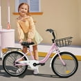 thumbnail image 6 of imerelez Kids Bike 20 Inch for Boys Girls Ages 6-12, Single-Speed with Dual V-Brake & Coaster Brakes, Lightweight Steel Frame, Multiple Colors (Pink/Green/Purple/White), 6 of 15