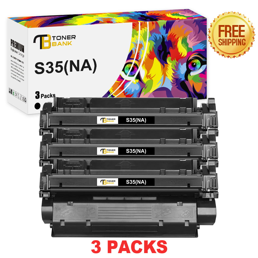 Toner Bank Compatible Toner Cartridge Replacement for Canon S35(NA)  imageClass D300 D320 D340 D360 D383, FAXPHONE L170 L400, FAX-L380 L380S  L390, 