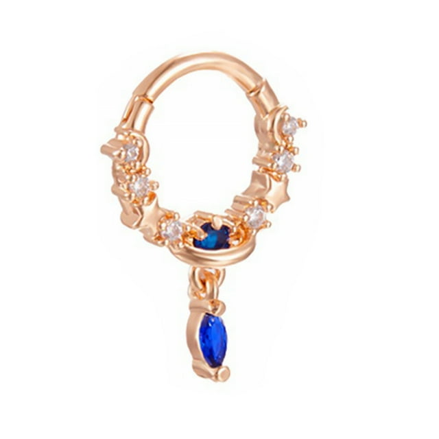 Nose Ring Titanium Steel Nose Hoop Nose Piercing Ring Women Nose Jewelry