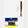 thumbnail image 2 of YATAV Fishing Bait,3in,Realistic Soft Plastic Fishing Lure Baits,Ideal for Crappie,Panfish,Bass,Walleye and Trout - 15 Pack(Green), 2 of 2