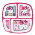 thumbnail image 1 of Plato Fun Kids con Divisiones Hello Kitty 23 cm, 1 of 2