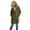 *2-Army Green, variant on VBVC Women's Maternity 3 in 1 Puffer Coat with Baby Carrier Pouch,Thicken Windproof Quilted Jacket For Women,Black,Size L