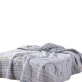 thumbnail image 2 of ShaoXinWan Lightweight Cooling Comforter, Striped Bread Cartoon Print Fabric, Breathable Washable Summer Blanket, All Season AC Duvet 140×200cm & 170×200cm for Bedroom, Sofa & Office Napping, 2 of 9