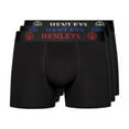 thumbnail image 1 of Henleys Mens Trilock Boxer Shorts (Pack of 3), 1 of 5