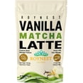 thumbnail image 1 of Roynest Vanilla Matcha Latte Powder | Ready to Mix Vanilla Matcha Latte for Iced Lattes, Smoothies and Cold Drinks | Clean Energy | 150g Reseleable Pouch | 1 Pack, 1 of 8