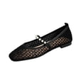 thumbnail image 3 of YHAJDS Women Slip On Flat Solid Color Closed Toe Dress Shoes for Work Casual Loafer Office Walking Flats, 3 of 9