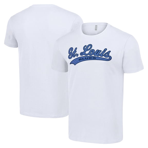 Men's Starter White St. Louis Blues Tailsweep T-Shirt