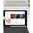thumbnail image 3 of Rechargeable magnetic keyboard case with pen slot fits iPad 7/8/9 Gen 10.2", Pro 10.5", Air 3, 3 of 7