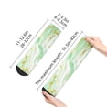 thumbnail image 4 of Pofeuu Green And Gold Abstract Marble Print 30cm Socks, Adult Running Hiking Socks for Youth and Adult, 4 of 7