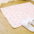 thumbnail image 4 of Washable Pee Pads for Dogs, Reusable Puppy Pad for Cats, Quick-Dry Waterproof Non-Slip Training Mat, Leak-Proof Floor Protector, Machine Washable(XL,Pink), 4 of 6