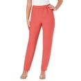 thumbnail image 4 of Roaman's Women's Plus Size Tall Classic Bend Over Pant, 4 of 6