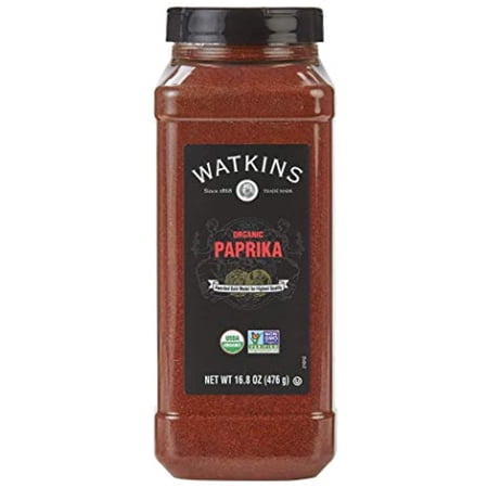 Watkins Gourmet Spice, Organic Paprika, 16.8 Oz. Bottle, 1 Count (21812)