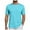 Light Blue, variant on kamemir Mens Big and Tall Shirts Mens Short Sleeve T-Shirt Cotton Casual Shirt Mens ShirtsSummer Daily T-Shirts Light Blue,L