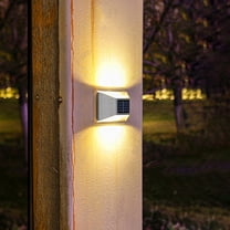 WZXPWT Solar Lights, Outdoor Patio Decorative Lights, High Transmittance Plastic Stair Steps Lights, Energy-Saving Brightness for Garden & Pathway