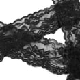 thumbnail image 2 of Gibobby Lencería sexy para mujer 2pc Sexy Ladies Lace + Tanga Lencería Encaje Conjunto Lencería Traje Ropa interior Íntimos(Negro XXL), 2 of 5