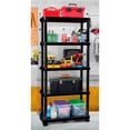 thumbnail image 5 of Pemberly Row 4-Piece Medium Storage Cabinet Set with Shelving Unit in Gray/Black, 5 of 27