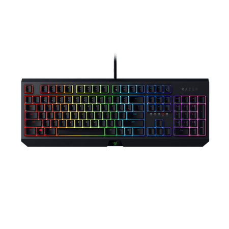 Razer Blackwidow Mechanical Gaming Keyboard 2019 - [Black][Customizable Chroma RGB Lighting][Green Mechanical Switches - Tactile & (Best Cordless Razor 2019)