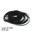 thumbnail image 5 of Convenient Pack of 100 Mix Size Flat Belts Cassette Tape Machine Drive Belts 3mm Width for Recorders DVD Players, 5 of 6
