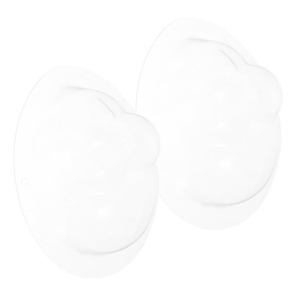 Masteelf Transparent Plastic Doll Masks with Makeup for 1/4 and 1/3 Scale Dolls Reusable and Elegant Design