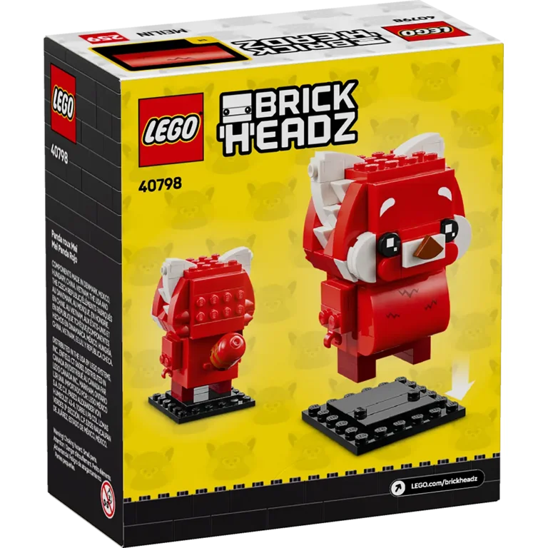 LEGO, BrickHeadz Disney Pixar Red Panda Mei 40798 Set 121 Pieces