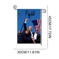 thumbnail image 5 of Jardín Donald Trump 2024 Doble Cara Lucha Contra Los Tiroteos (B), 5 of 5