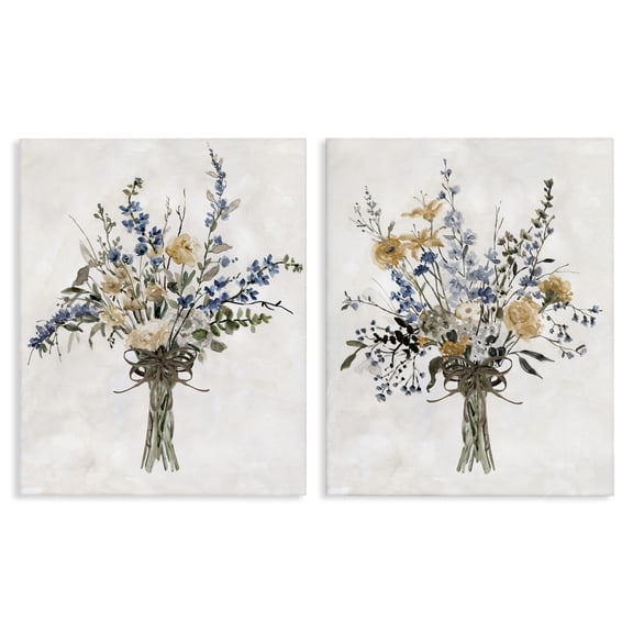 Stupell Industries Bushels of Herbs 2 Piece Canvas Wall Art Set, design by Carol Robinson