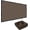 Mocha, variant on 90% Sun Shade Cloth with Improved Grommets 10' x 14' Outdoor Sun Screen Fabric Cover for Patio Garden Pergola Canopy - Mocha