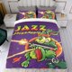 thumbnail image 4 of Conejo Jack Conjunto de sábanas temático, trío de piezas, cómodo y amigable con la piel, diseño único, regalo de decoración para el hogar para familiares, amigos y fans, 90 cm * 190 cm, 4 of 6