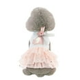 thumbnail image 2 of Visland Dog Dress Soft Stretchy Cotton Sweet Rabbit Pattern Dog Clothes for Party, 2 of 8