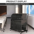 thumbnail image 5 of Heavy-Duty Folding Chair Cart with 1000LB Capacity, 39.5"x18.4"x41.5", Foldable Steel Hand Truck for Warehouse/Home Use, 5 of 7