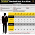 thumbnail image 2 of Conjunto de pantalones tipo chaleco color champán Suit Wehilion para hombre, corte ajustado, 2 of 4