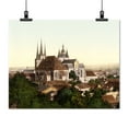 thumbnail image 2 of Print: Cathedral And Picture Of Mary, Erfurt, Thuringia, Germany, circa, 2 of 4