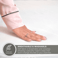 thumbnail image 3 of Urban Linen Elastic Strap Soft & Noiseless Mattress Protector, Twin - Breathable & Hypoallergenic, Deep Pocket, 3 of 9