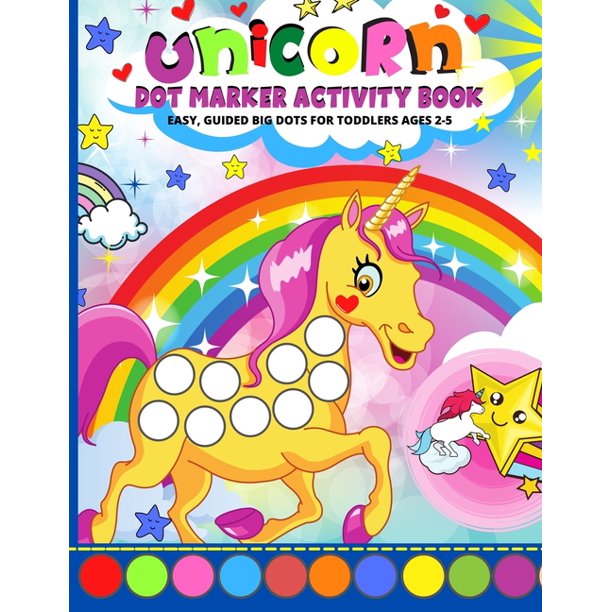unicorn dot marker book dot markers activity book dot coloring book