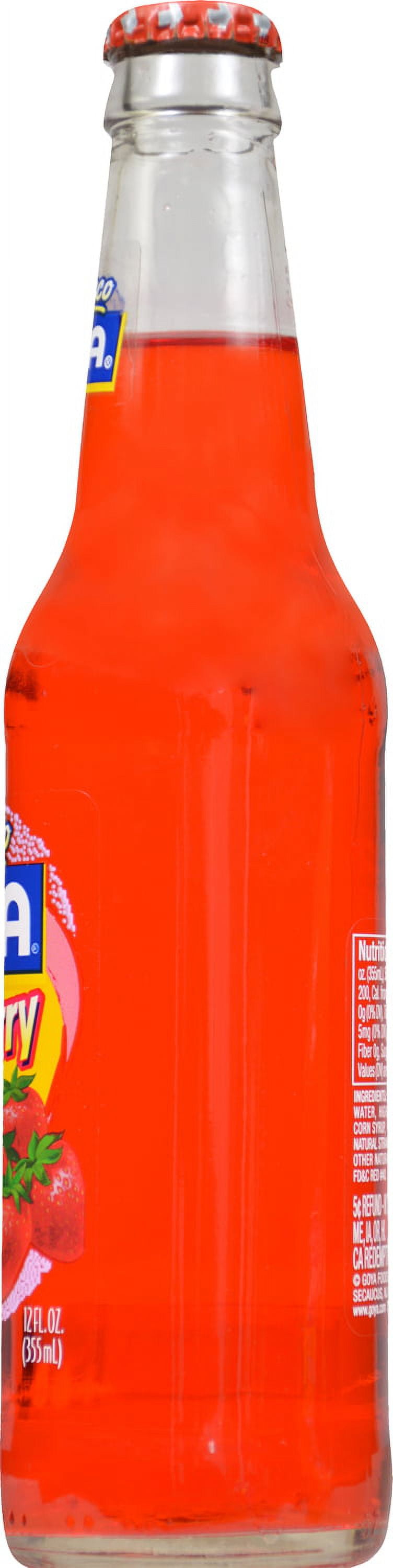 GOYA Refresco Strawberry Soda, 12 Oz