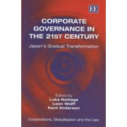 Corporate Governance in the 21st Century : Japan's Gradual Transformation