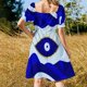 thumbnail image 3 of Lava All Seeing Blue Evil Eye vestido de lujo para mujer vestido de fiesta de noche para graduación vestidos de lujo para mujer, 3 of 6