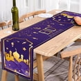 thumbnail image 3 of Eid and Moon Table Flags Eid Tablecloth Decoration Eid Restaurant Decoration Table Flags Eid Linen Table Flags 6 Foot Table Sequined Table, 3 of 4