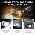 thumbnail image 5 of H8 H11 H16 LED Fog Light Bulbs High Power 4000 Lumens 6000K Xenon White Pack of 2, 5 of 9