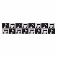 thumbnail image 2 of MKHERT Music Notes Table Runner For Wedding Party Decoration Kitchen Decor Decoration 16x72 inch, 2 of 2
