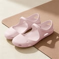 thumbnail image 3 of EKVAHL Women's Orthopedic Garden Clogs, Waterproof EVA Closed Toe Slip On Slides, Non Slip Nurse Working Sandals Pink, 3 of 4